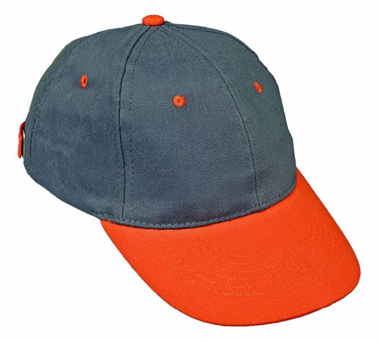 Obrázek DESMAN baseballová čepice šedá/oranžová 